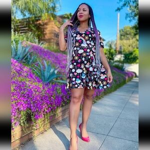 BlackMilk Care Bears Cloud Dress